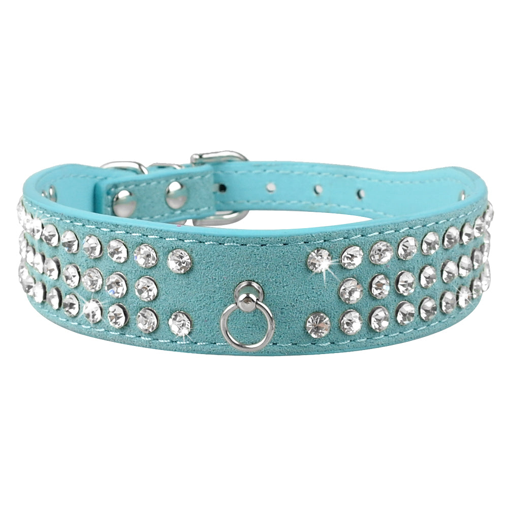 Chic Leather Bowknot Pet Collar