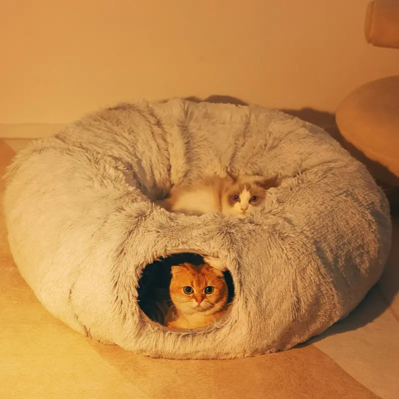 Plush Cat House