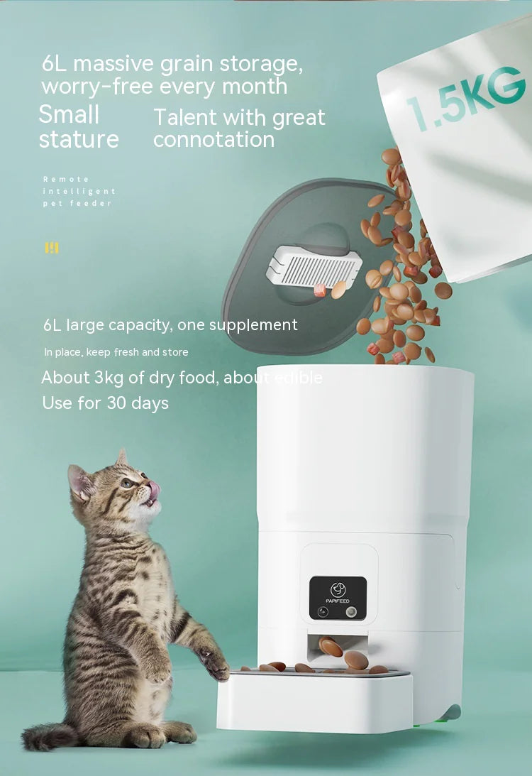 6L SmartServe Pet Feeder