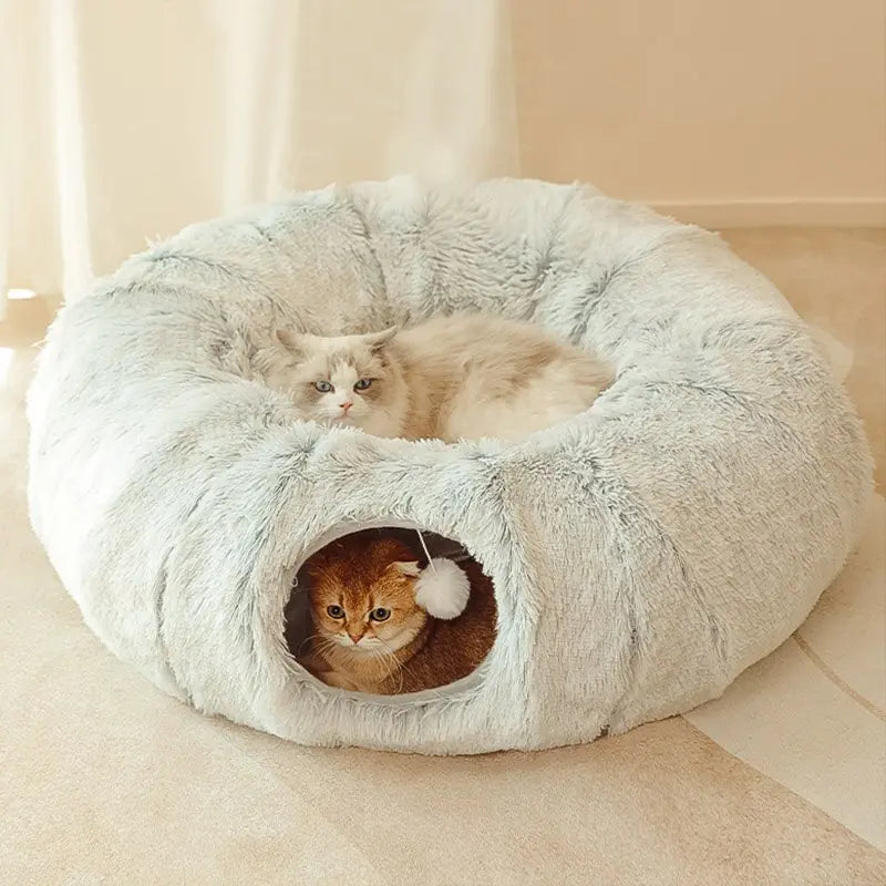 Plush Cat House