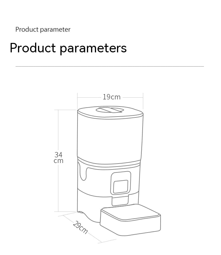 6L SmartServe Pet Feeder